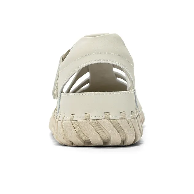 Q.VONTON Roman Sandals 2.5cm Women's Ecru-6