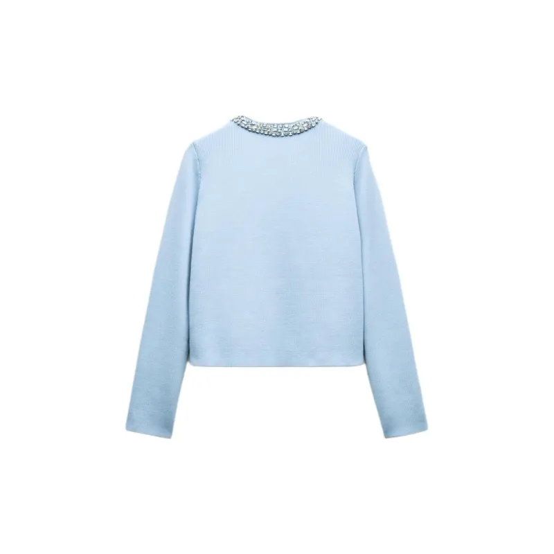 ZARA Jackets Coats Women's Light Blue-1