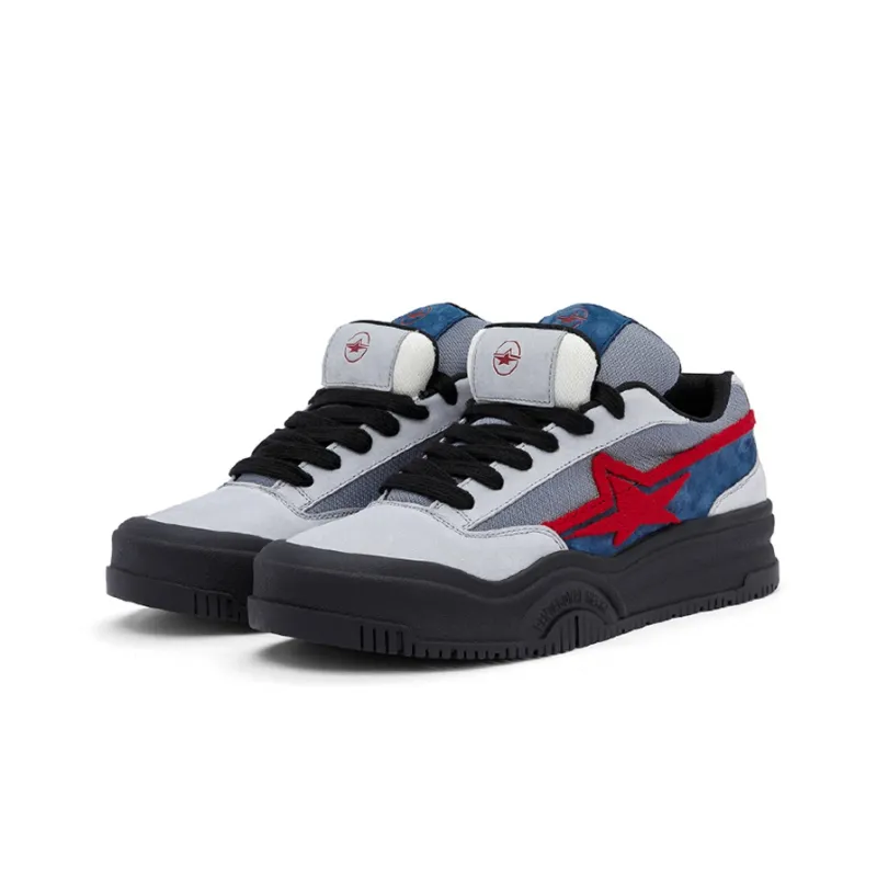 PENTAGONAL HEART Satoshi Star Series Canvas Shoes Men Low Top Black-2