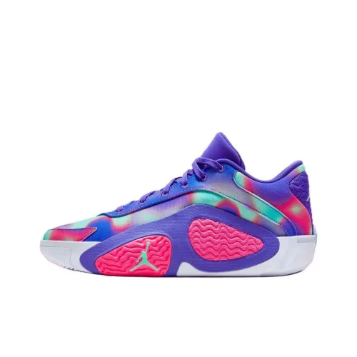 Jordan Tatum 2 Basketball Shoes Men Low-Top Purple