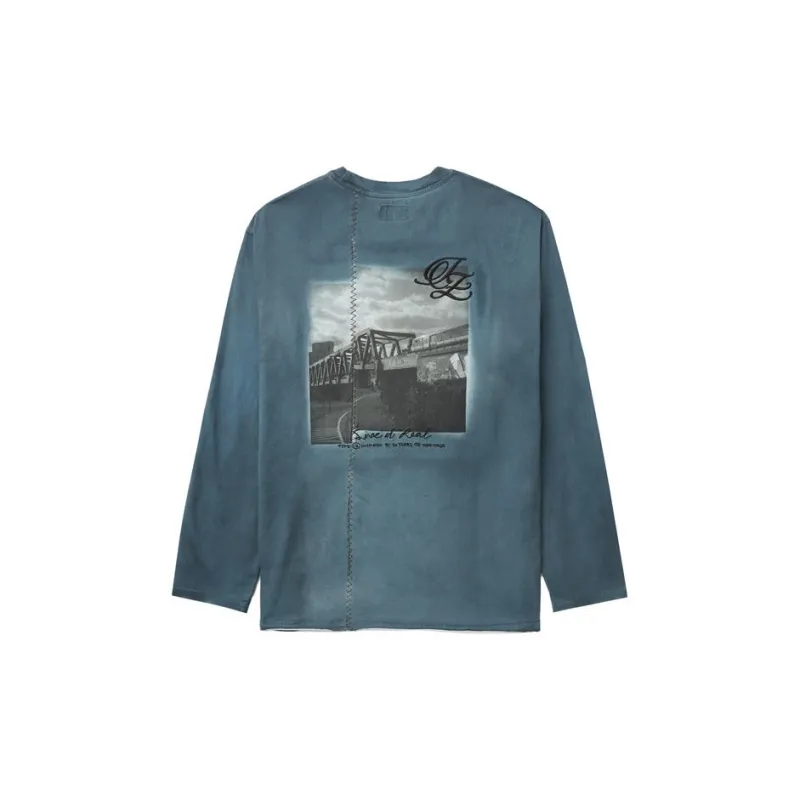 Izzue Graphic print Long sleeve Cotton T shirt-6