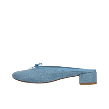 Repetto Camille Closed Toe Slippers 3cm Women's Blue
