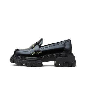 TOP GLORIA Loafers Women's Black/White