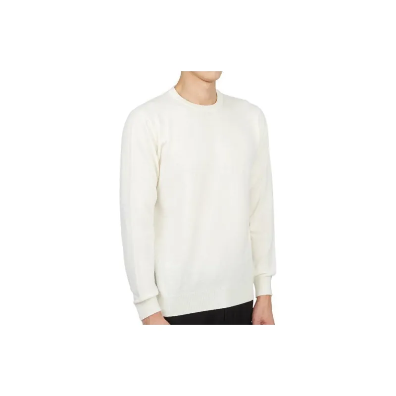 JOHNSTONS OF ELGIN Sweater Men's White-3