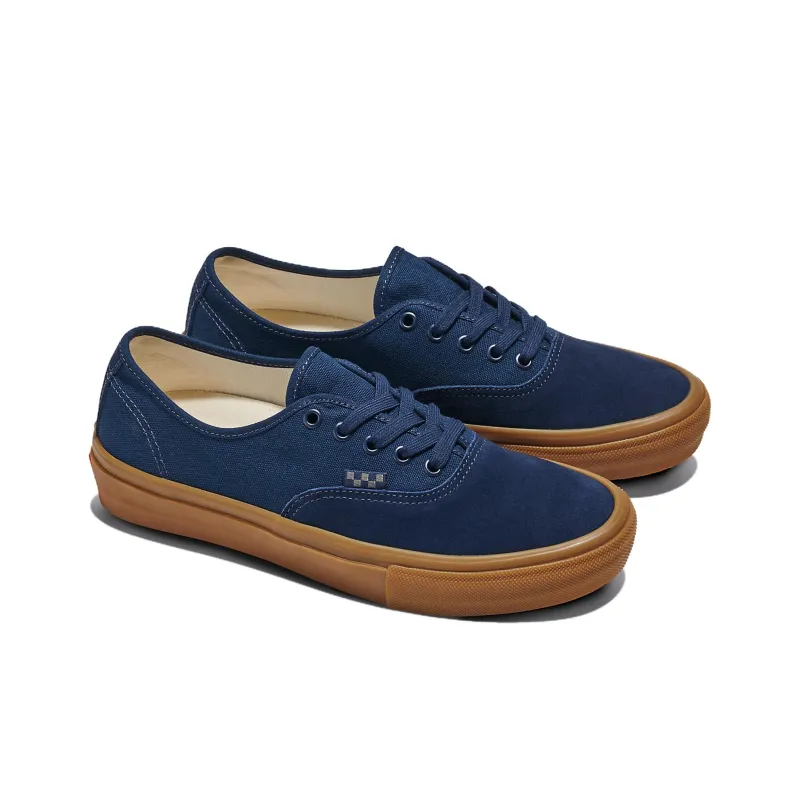 Authentic Skate Vans 'Navy Gum'-3