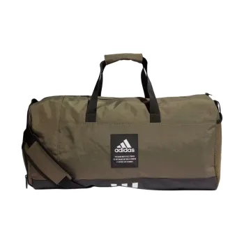 Adidas Nylon Handbag Travel Bag Medium Size Unisex Army Green