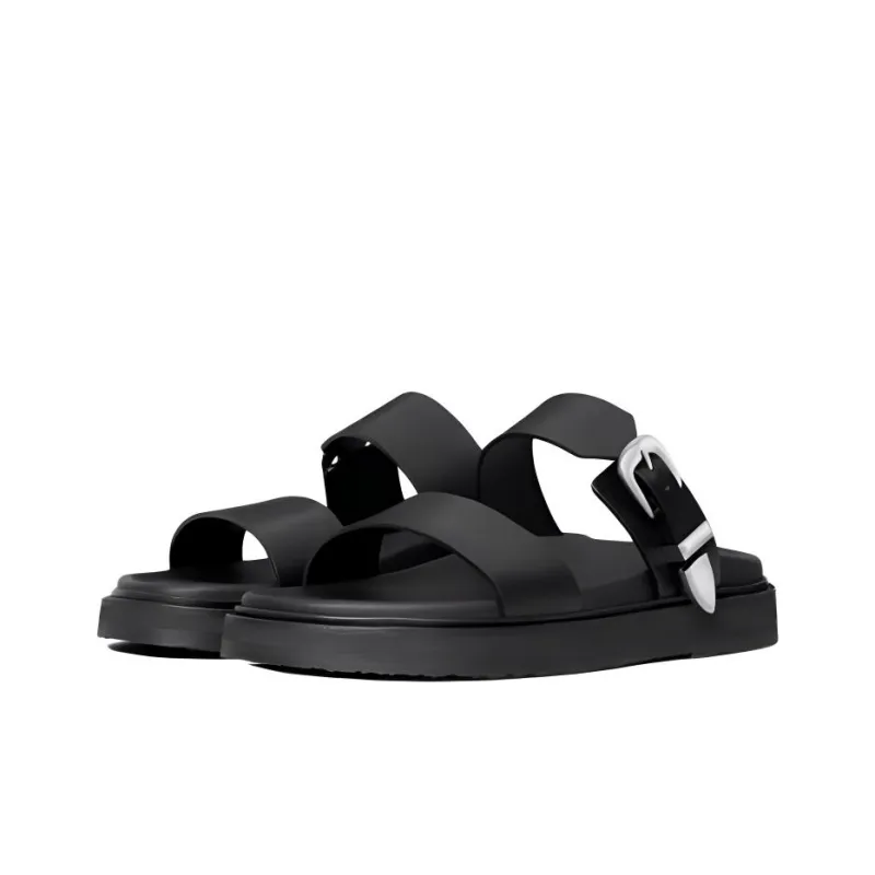 CELINE Slide Slippers Men's Black-2