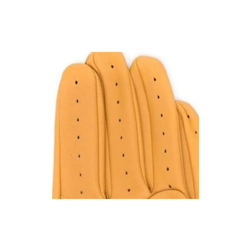 MACKINTOSH Sheepskin Leather And Fur Other Gloves Men's Yellow-1