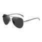 Gray Frame with Polarized Black Gray Lens