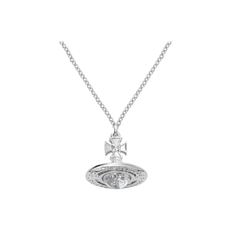 Vivienne Westwood Brass Necklaces Unisex Silver-0