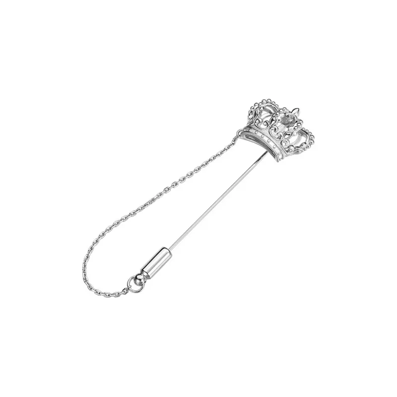 MYSH 925 Sterling Silver Brooches Men's-2