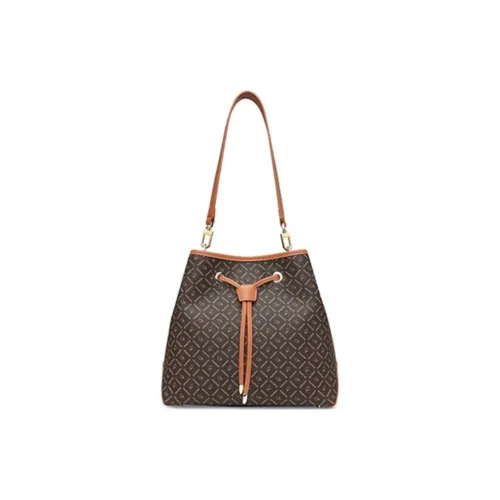 GOLDLION Shoulder Bags Brown Coffee