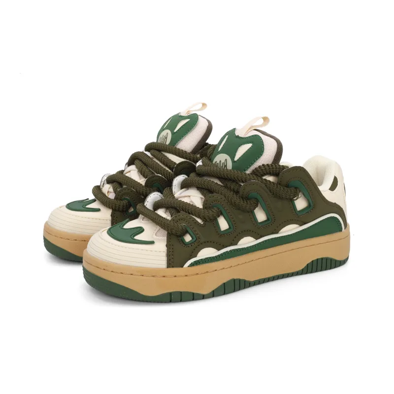 OHJC Slip-Resistant Cushioning Wear-Resistant Lightweight Breathable Low-Top Skateboard Shoes Unisex-54