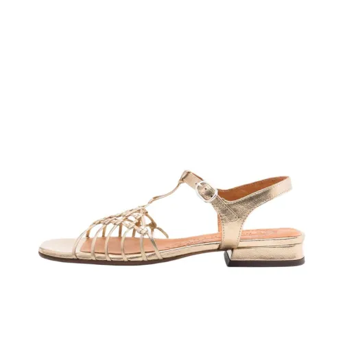 iron MIHARA Strap Sandals Women's Gold