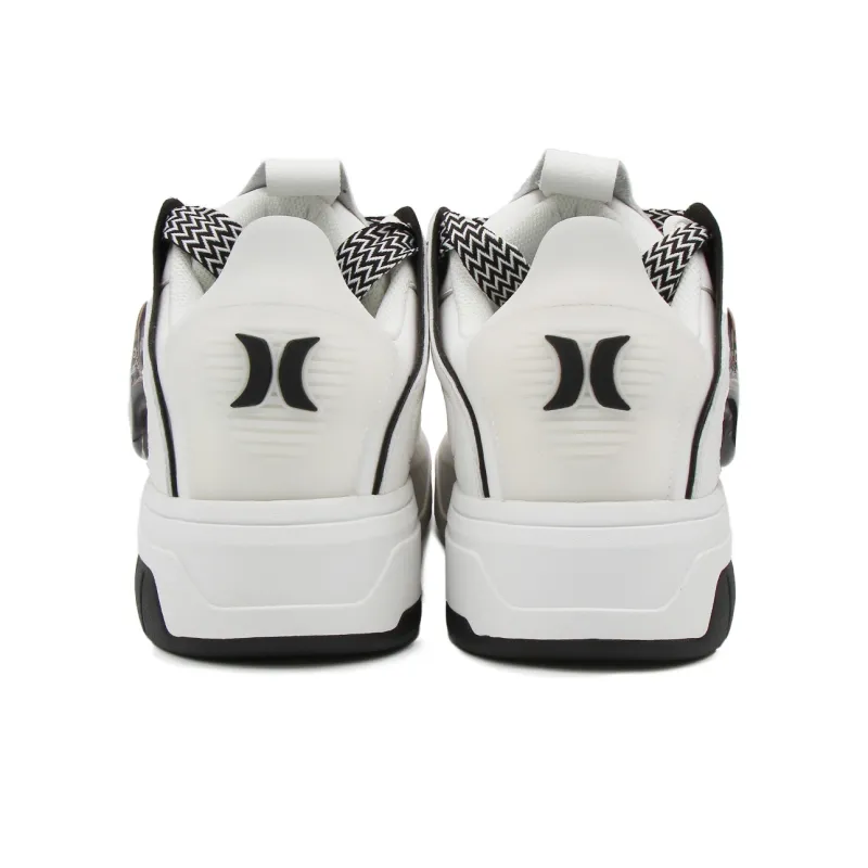Hurley Puffy Shoes Durable Breathable Low-Top Skateboard Shoes Unisex-3