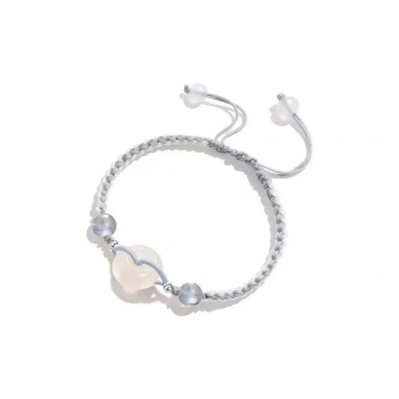 Datang Guoding Colored Glaze Jade Bracelets Unisex-1