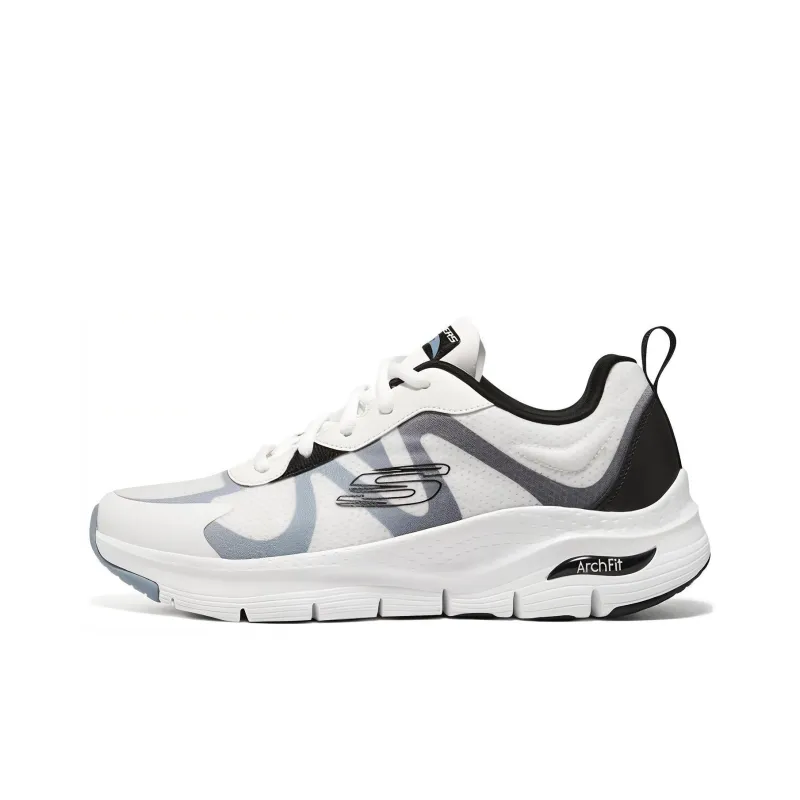 Skechers Arch Fit 'White Blue'-0