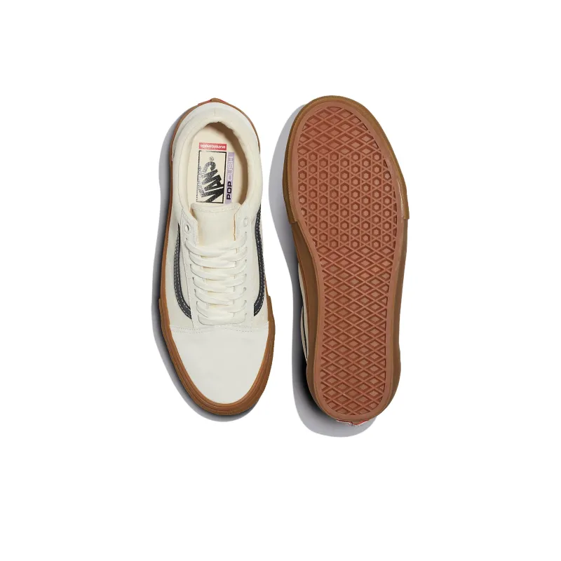 Old Skool Skate Vans 'Marshmallow Gum'-4