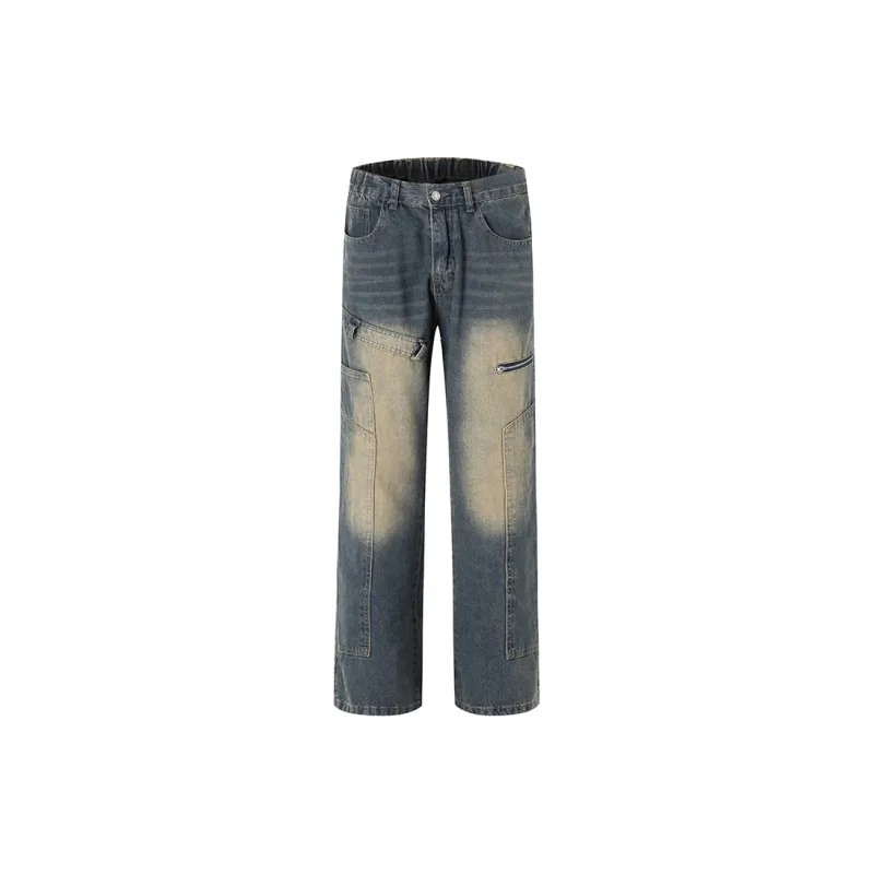 BENGEN Jeans Men Blue-1
