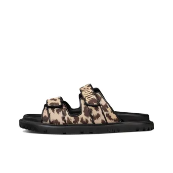 DIOR DiorAct Slip Resistant Slide Slippers Women's Beige
