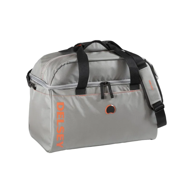 DELSEY REPT Blend Polyester Handbag Unisex Gray-1