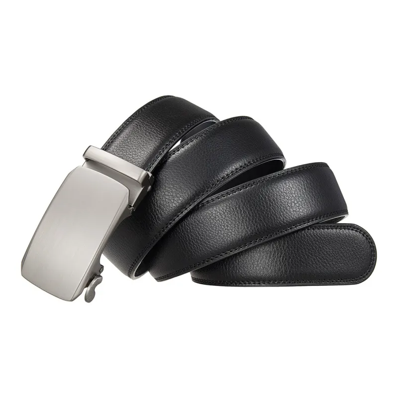 Lanza Cow Leather Belts Men's Width 3.5cm-1