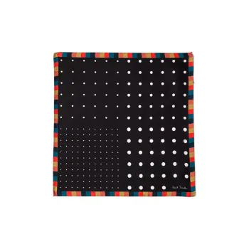 Paul Smith Pocket Square Scarf Men's Black