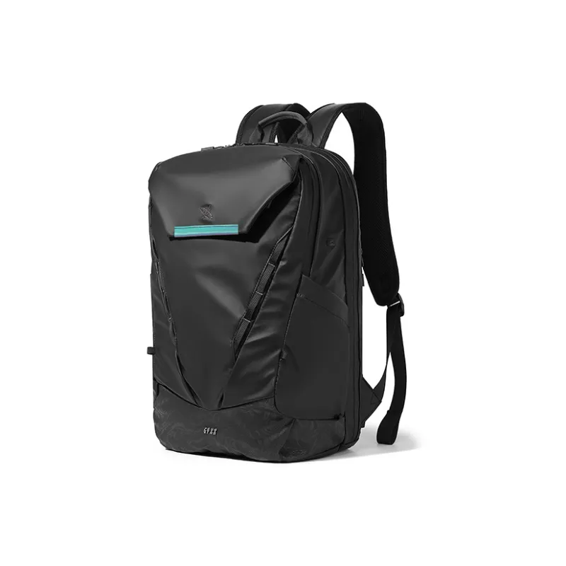 GYXX Membrana Dermalis Backpack Handbag Tubas Men's Flare Night Black/Frost Moon White-1