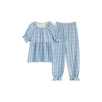 GOSO Pajama Set Women's Blue Shades