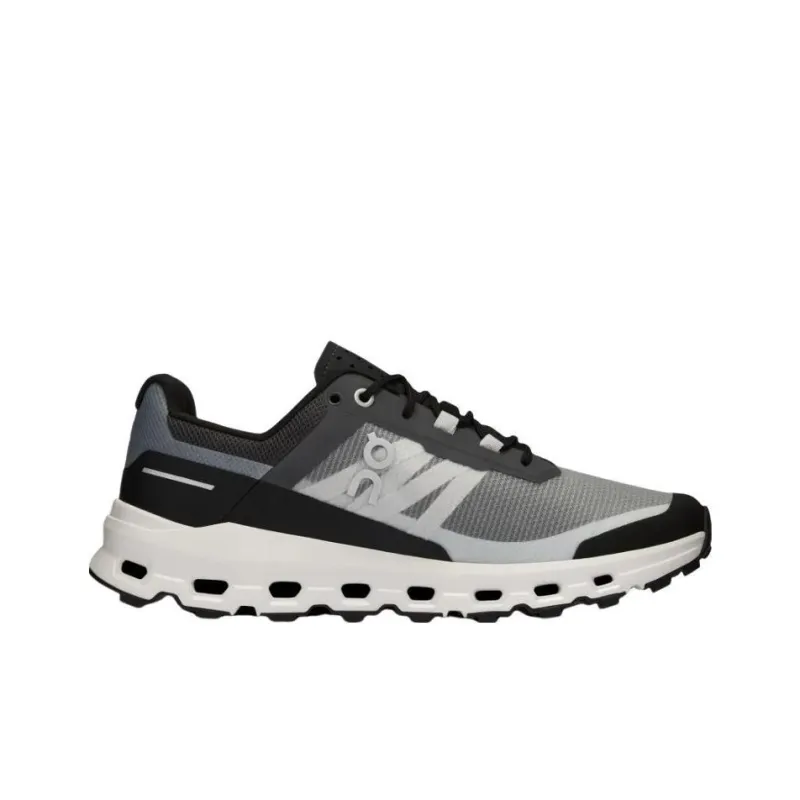 On Running Cloudvista Black White Women's-1
