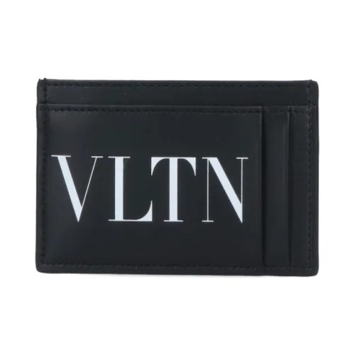 Valentino VLTN Logo Printed Card Case