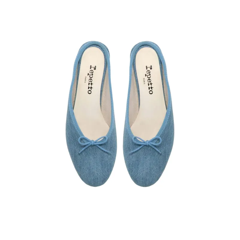 Repetto Camille Closed Toe Slippers 3cm Women's Blue-3
