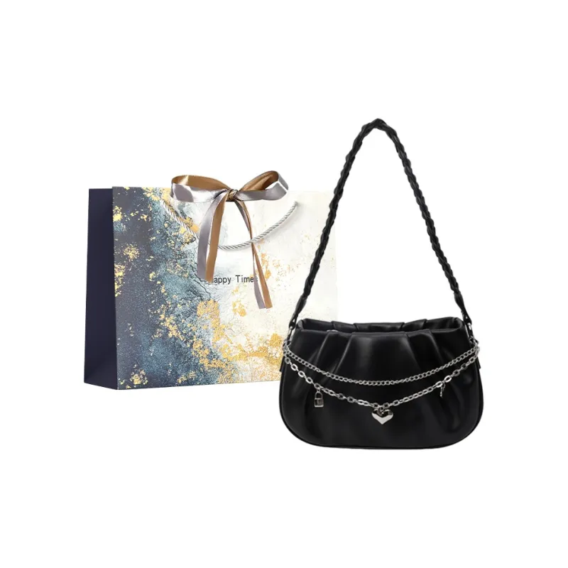 Iman's House PU Shoulder Bag Women's Ecru/Light Khaki/Black-7