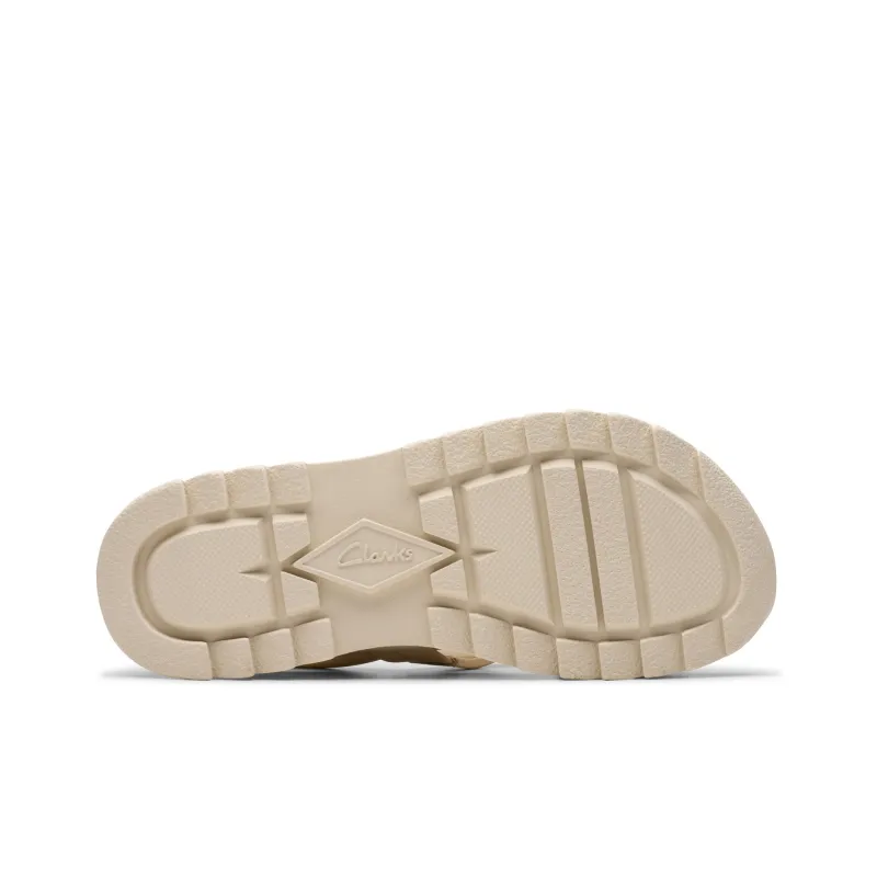 Clarks Beach Sandals Women's White-4