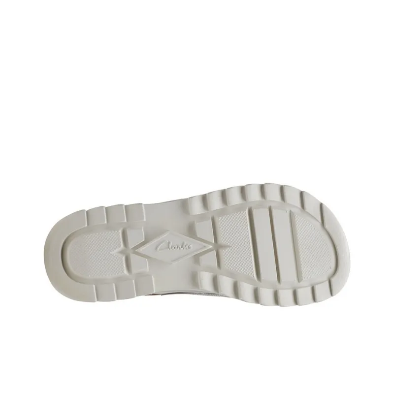 Clarks Beach Sandals Women's Silver-4