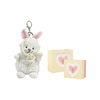 Plush Charm Women's Pink Bunny Ears/Purple Bunny Ears
