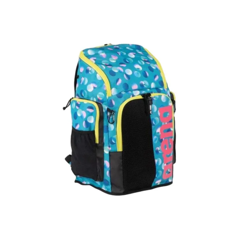 Arena Polyester Backpack Unisex Colorful Paper Shreds-2