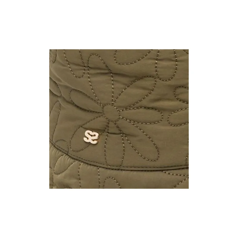 Sandro Polyester Bucket Hats Women's Olive Green-2