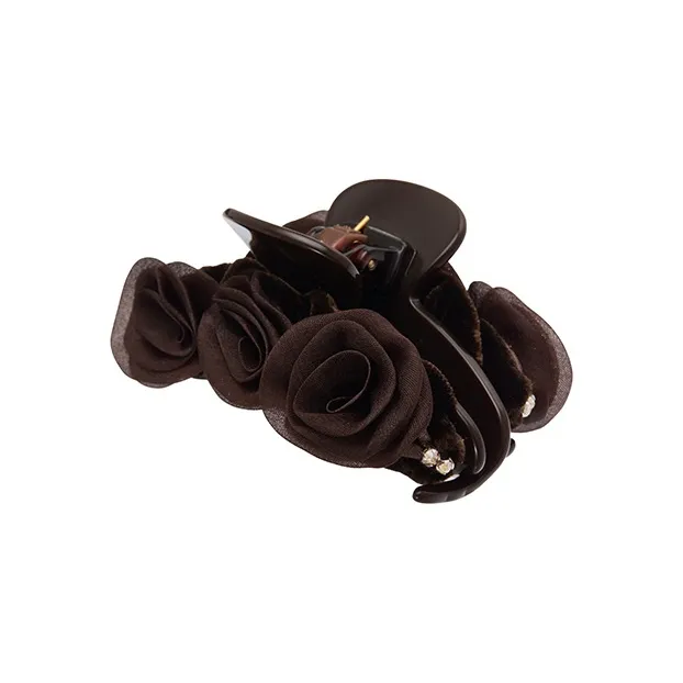 ALEXANDRE DE PARIS Viscose, Silk Medium Size Claw Clip Hair Accessory Headpiece Women's-2