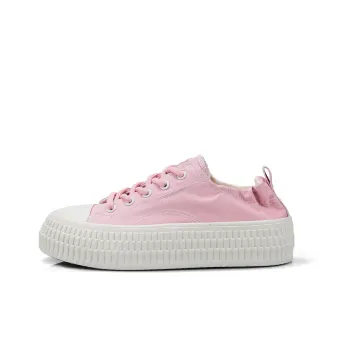 B10CROWN Slip Resistant Breathable Low Top Canvas Shoes Women's Pink