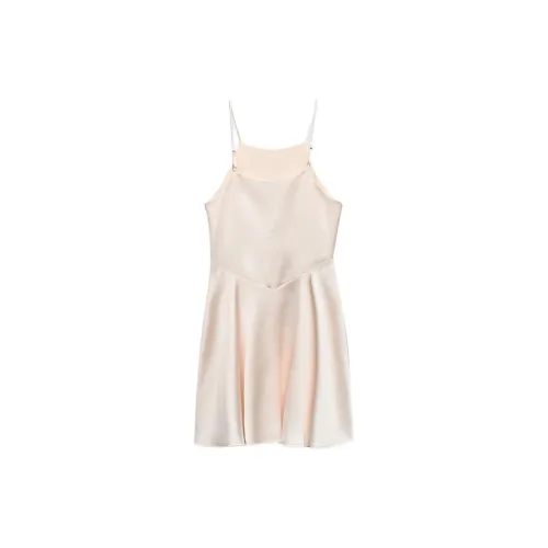 ZARA Slip Dresses Women's Pink