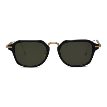 THOM BROWNE Geometric frame Tinted Sunglasses