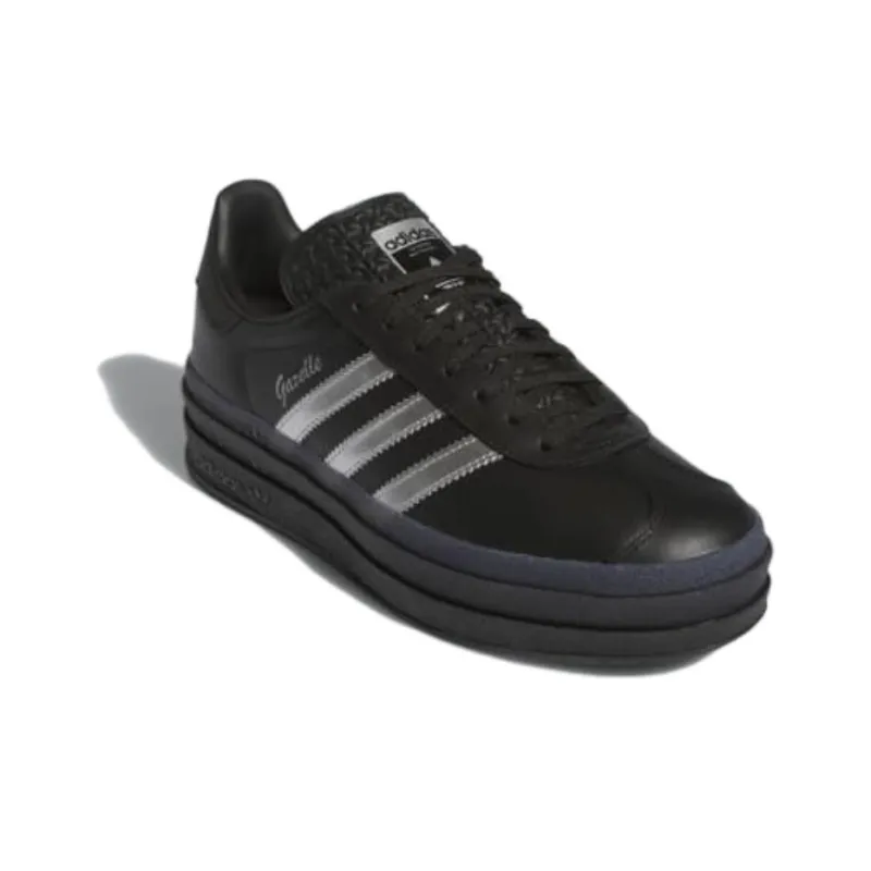 Adidas Gazelle Bold Pride Pabllo Vittar Core Black Silver Metallic Lucid Pink Women's-2