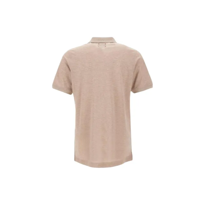 KITON Mélange effect Polo Shirt-1