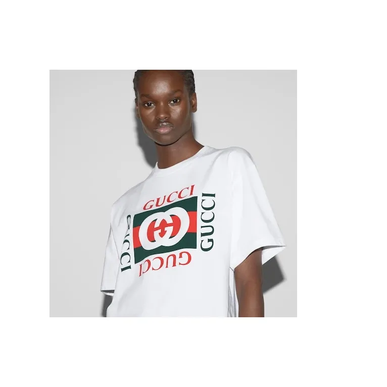 GUCCI Logo-print Cotton T-shirt-3
