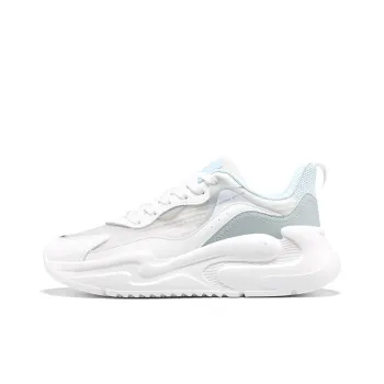 361° Breathable Lightweight Low Top Casual Shoes Women's White Green