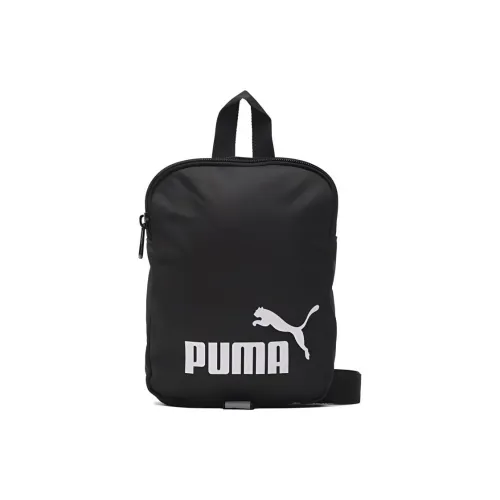 PUMA Recycled Material One Shoulder Handbags Regular Unisex Black