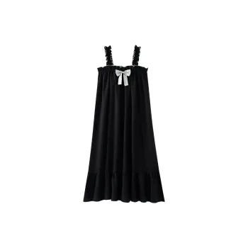 O'MESIK Nightgown Women's Black