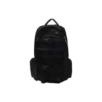 Nike Polyester Backpack Regular Unisex Pure Black