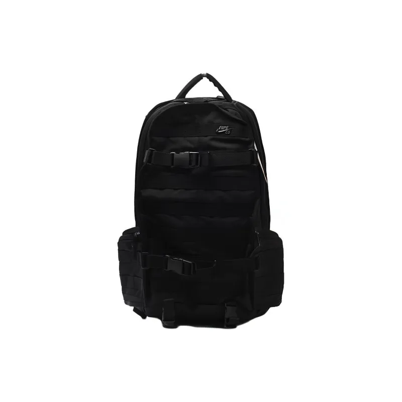 Nike Polyester Backpack Regular Unisex Pure Black-0